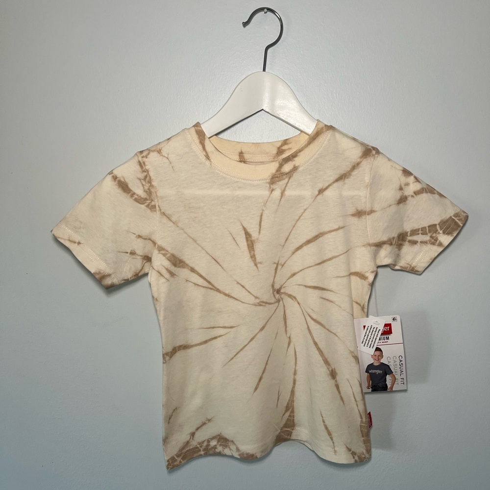 Tan Wrangler Tie Dye Baby Tee / Boys Tshirt